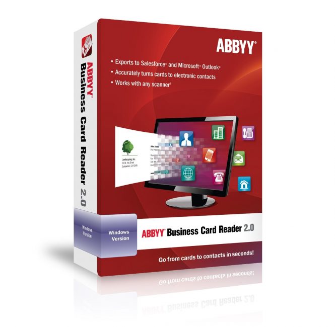 abbyy business card reader review